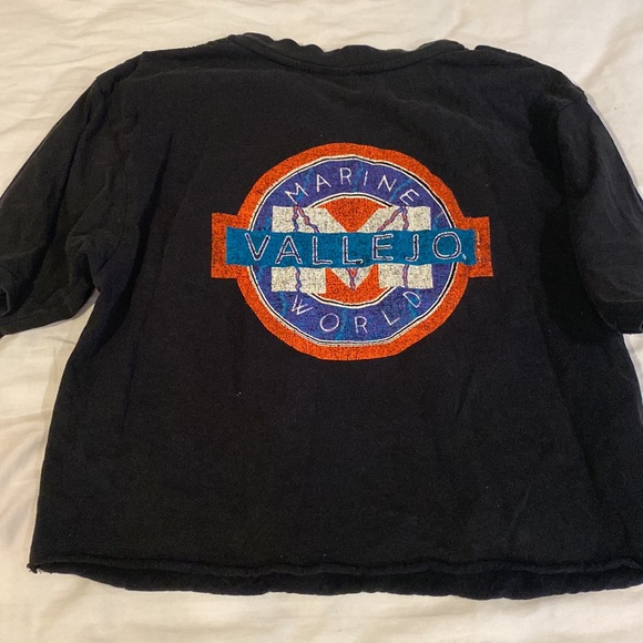 MOUSSY Vintage cropped graphic t shirt - Picture 4 of 4